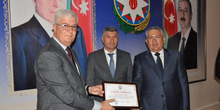 Şabran rayonunda 23 İyun - Dövlət Qulluqçularının Peşə bayramı münasibətilə tədbir keçirilmişdir.