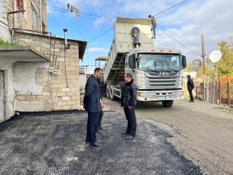 Son görülən abadlıq və quruculuq işləri